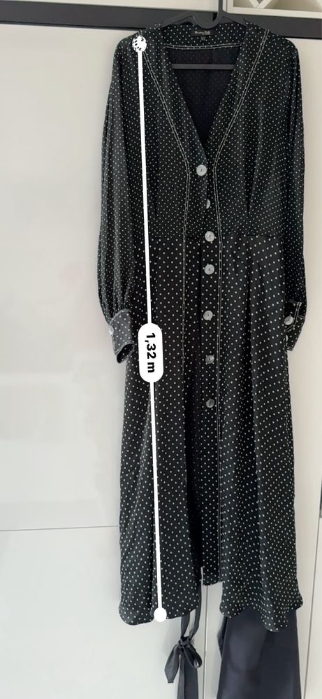 Sukienka Massimo Dutti Roz 10 ( 38 )