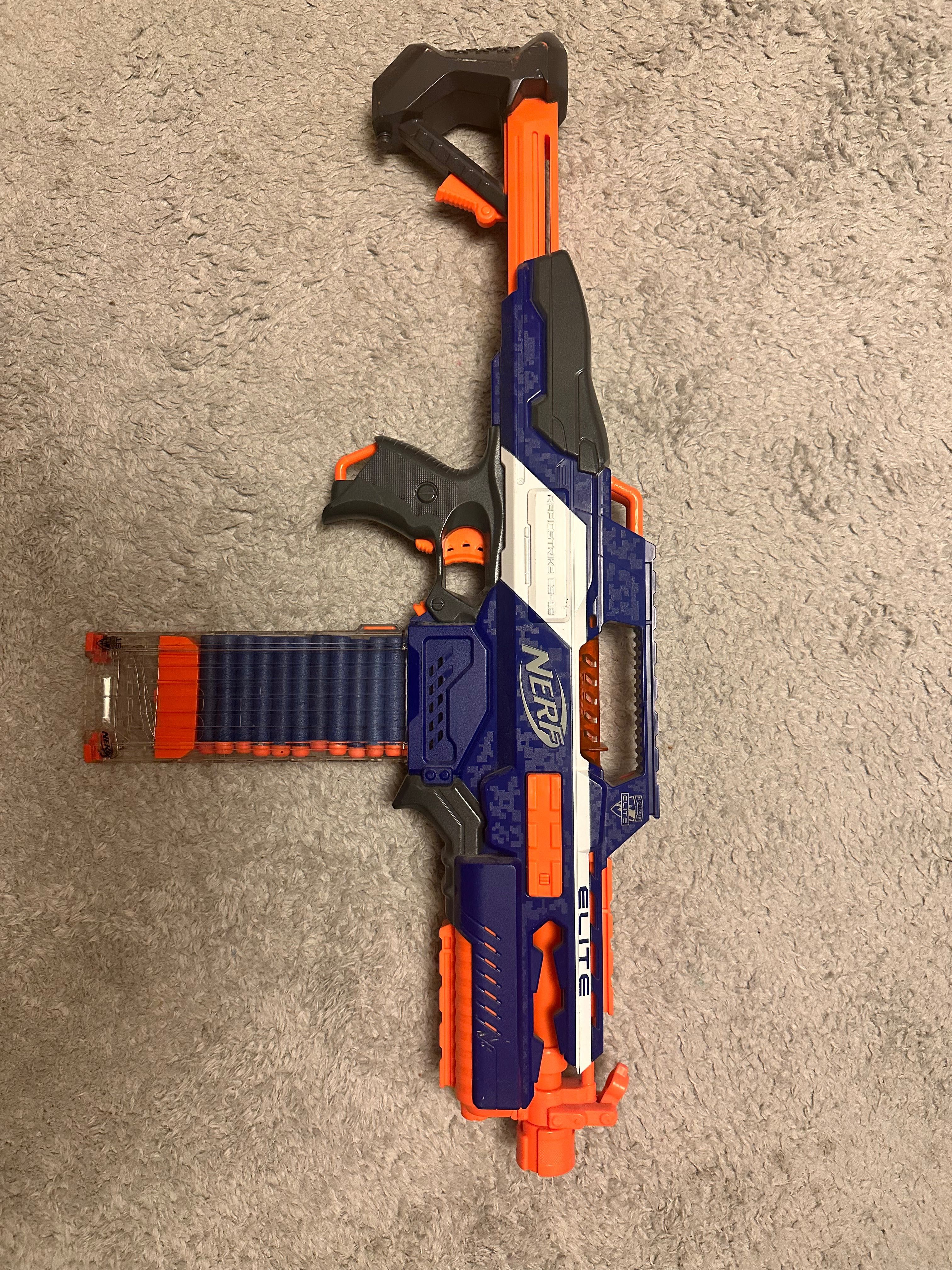 NERF N-strike ELITE  karabin automatyczny STAN BDB!