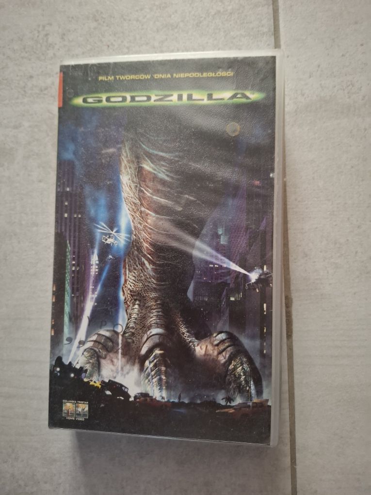Godzilla- Vhs Polski Lektor Unikat