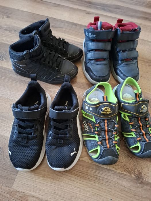 Buty  Puma. Adidas Lee Cooper Jurasic world