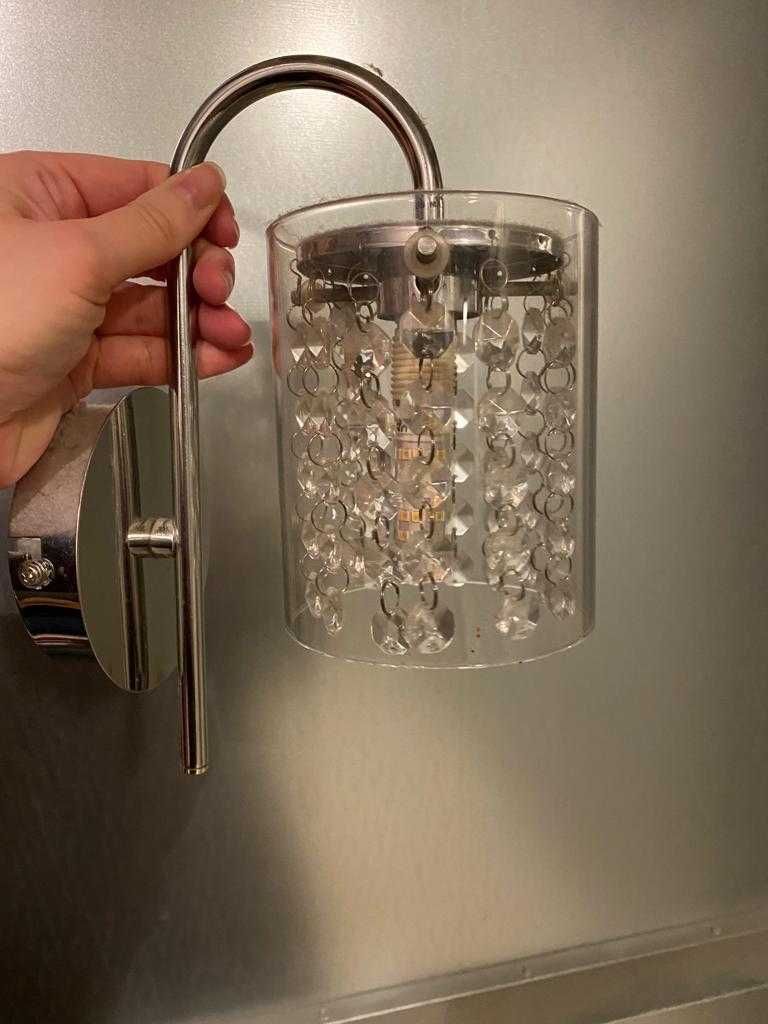 Wisząca lampa Glamour plus kinkiety