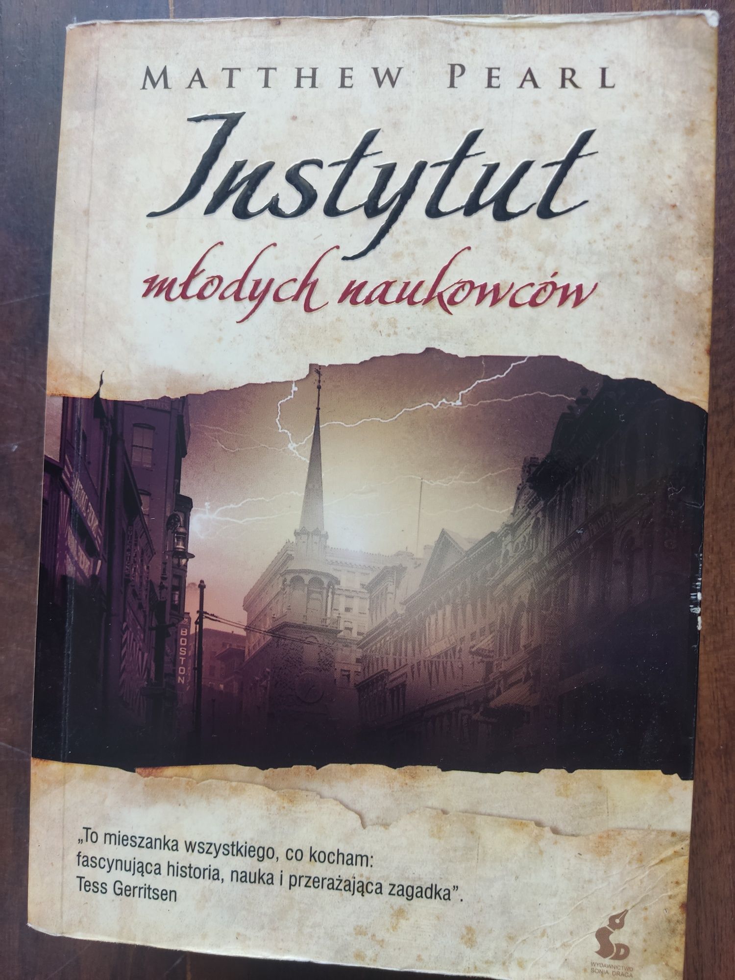 Matthew Pearl Instytut młodych naukowców