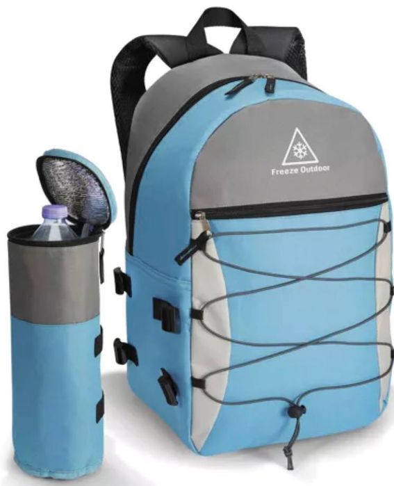 Plecak termiczny turystyczny z doczepianym etui