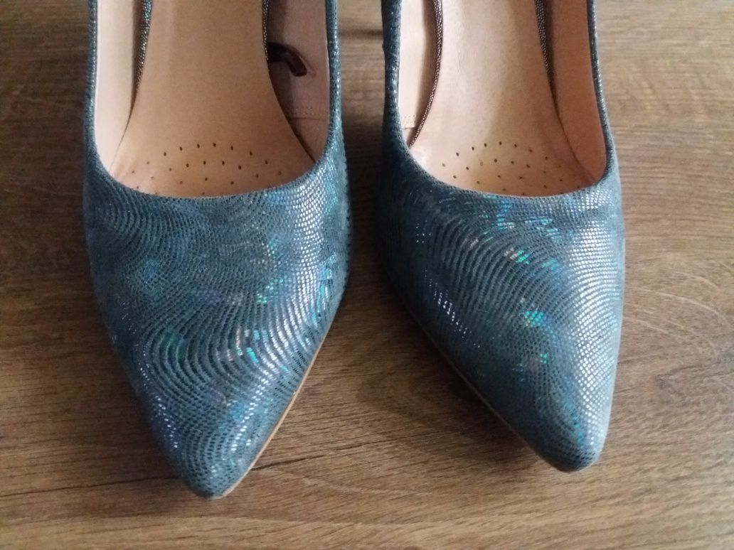 Buty szpilki Quazi skóra naturalna 39