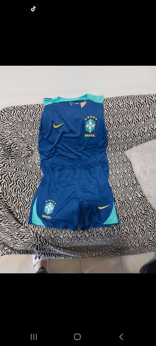 Camisola brasil tamanho s conjunto