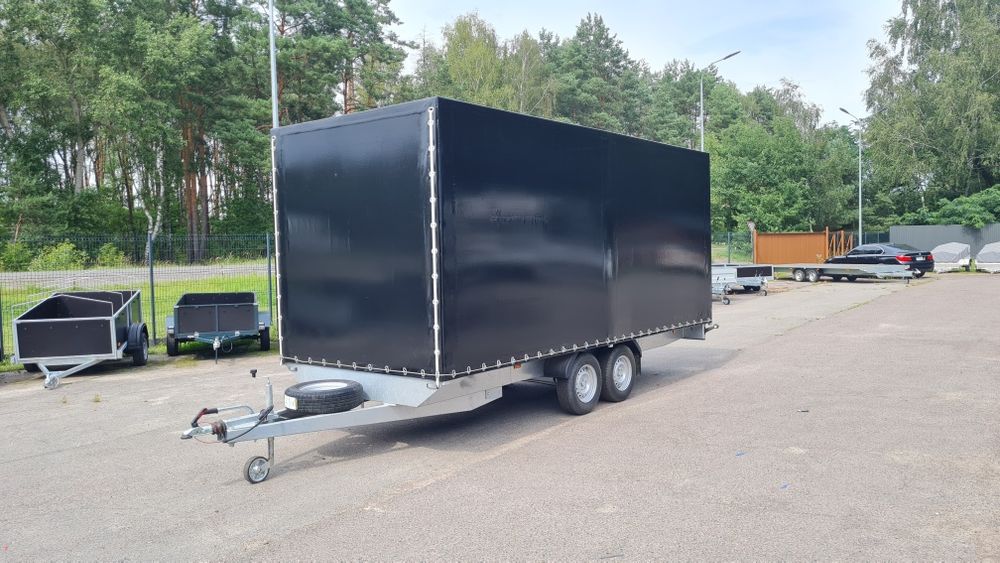 Новий причіп 5.1х2.1 вантажний оцинкований AL-KO, платформа KNOTT