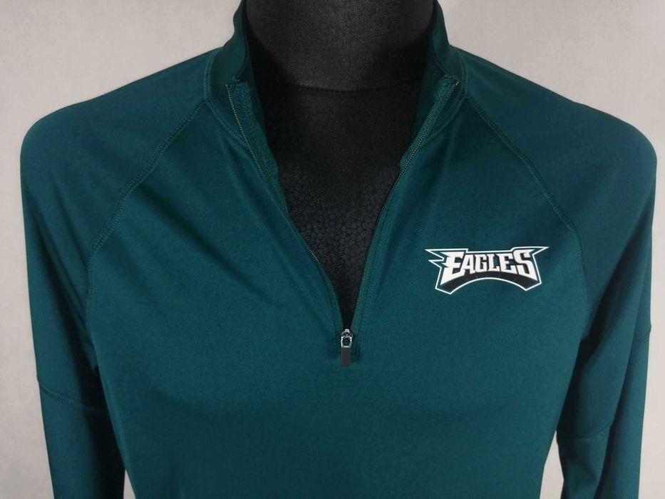 EAGLES NFL Team Apparel LS Koszulka Męska M Oryginalna Super Stan