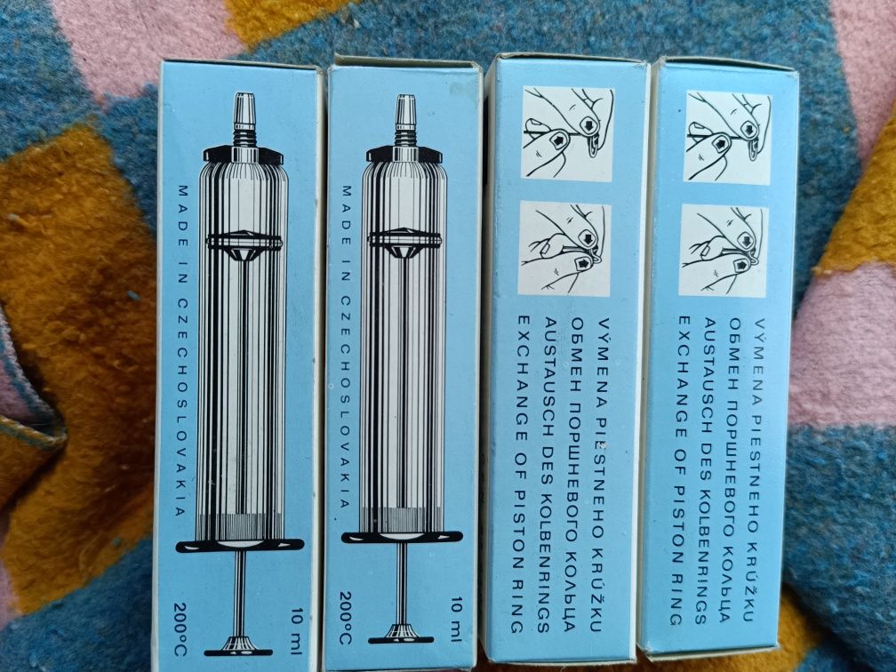 Strzykawka szklana chirana 10ml