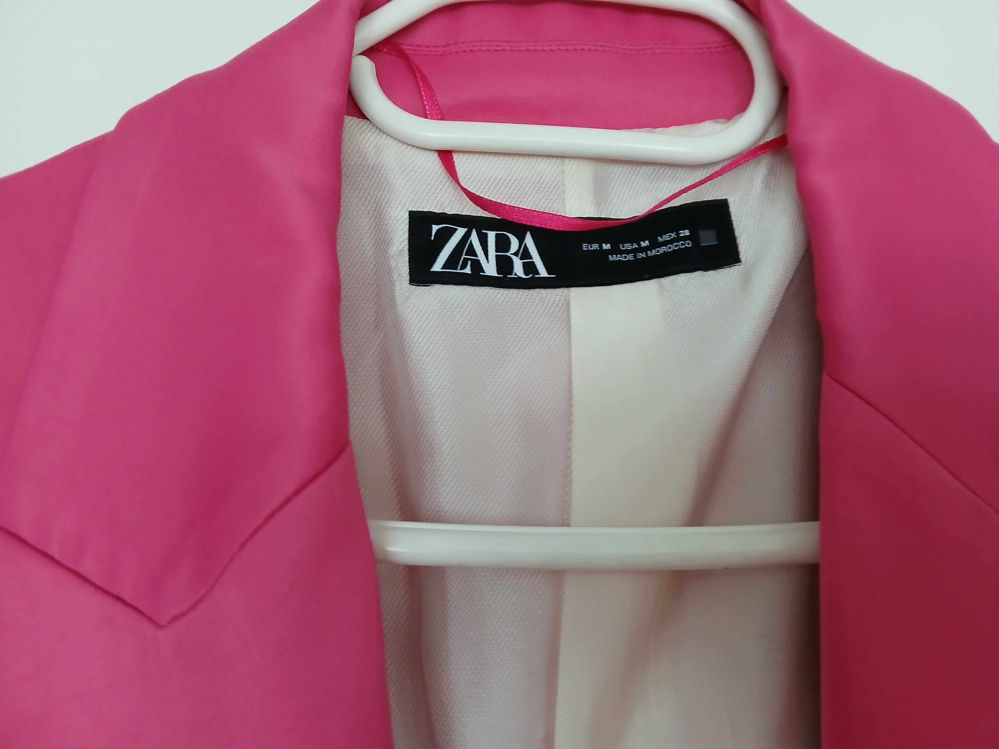 satynowa marynarka Zara