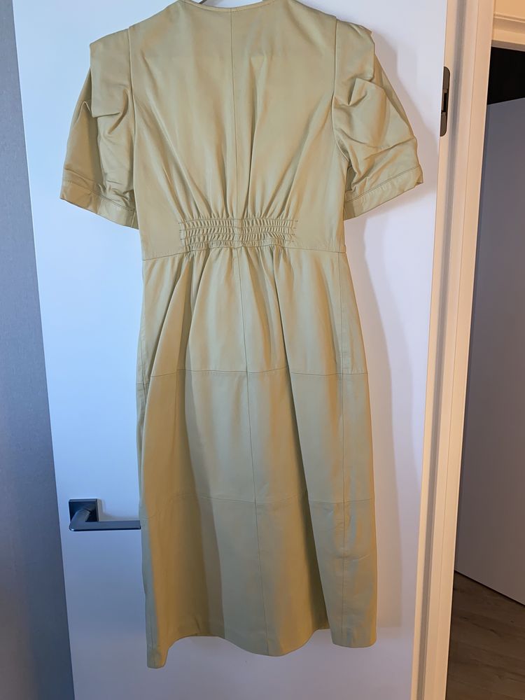 Кожаное платье Zara