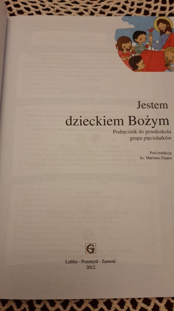 Jestem dzieckiem Bożym religia podręcznik 5-latka