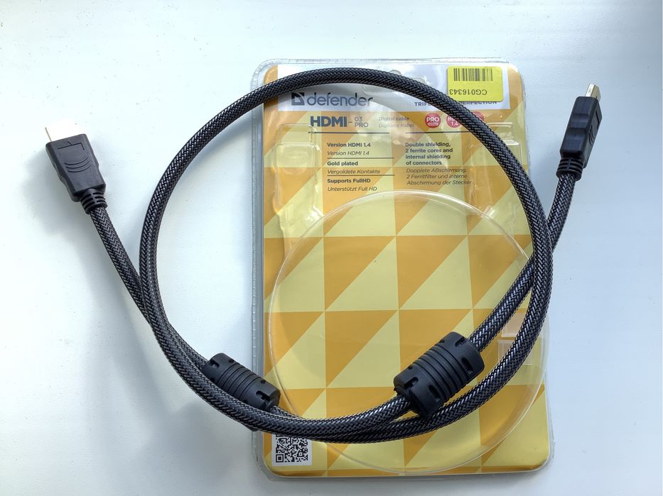 Кабель Defender HDMI-03PRO HDMI M-M ver 1.4 длина 1 метр