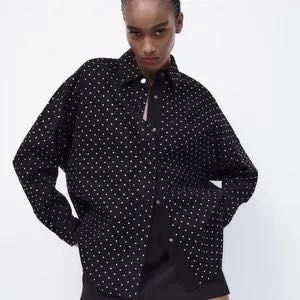 Sobre camisa ganga oversized Zara