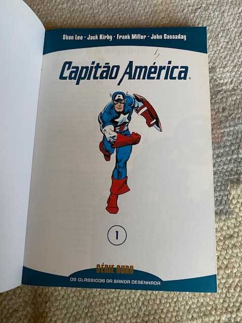 Livro 'CAPITÃO AMÉRICA - Pela Liberdade e pela Justiça'