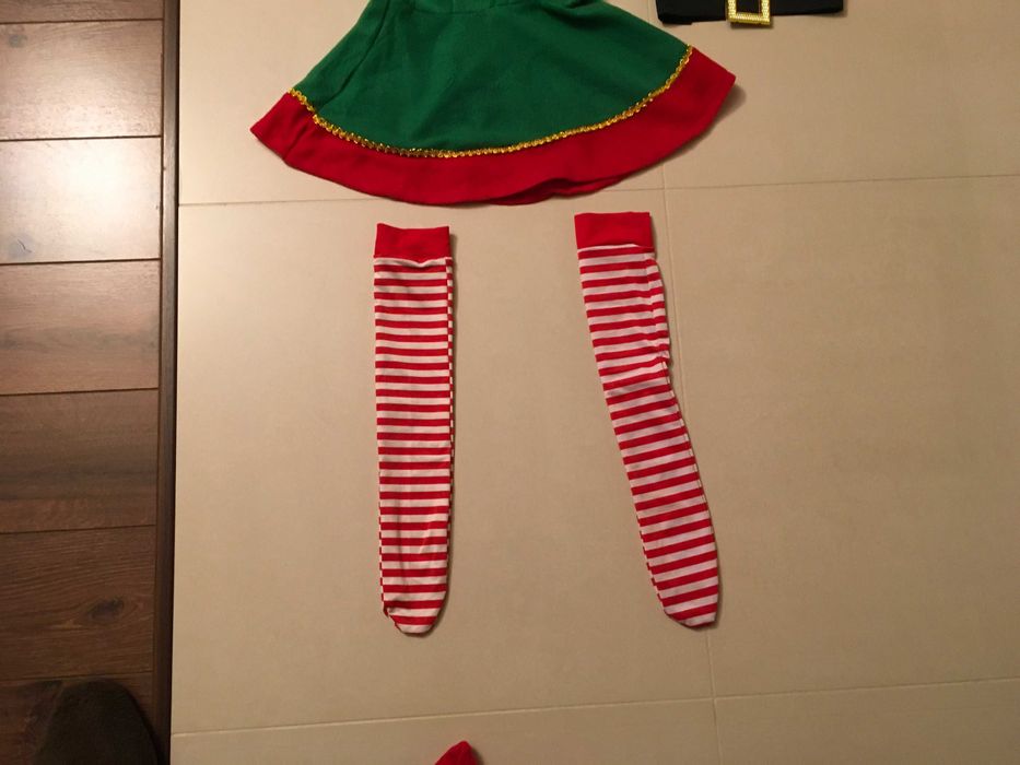 strój elfa  dla dziewczynki
