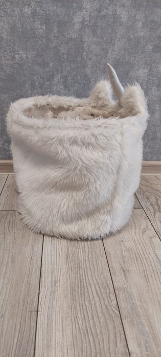 Pojemnik kosz na zabawki jednorożec