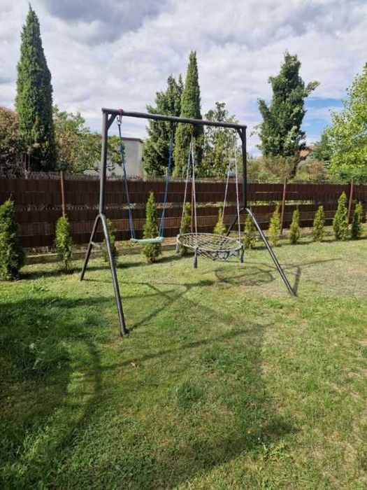 Podwójna huśtawka metalowa