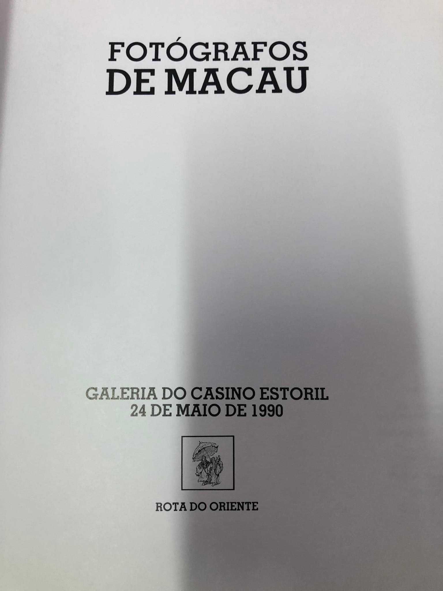 livro fotografos de macau - galeria do casino do estoril 1990