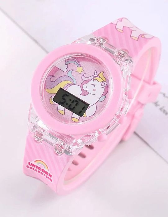 Relógio para menina "Unicórnio" NOVO