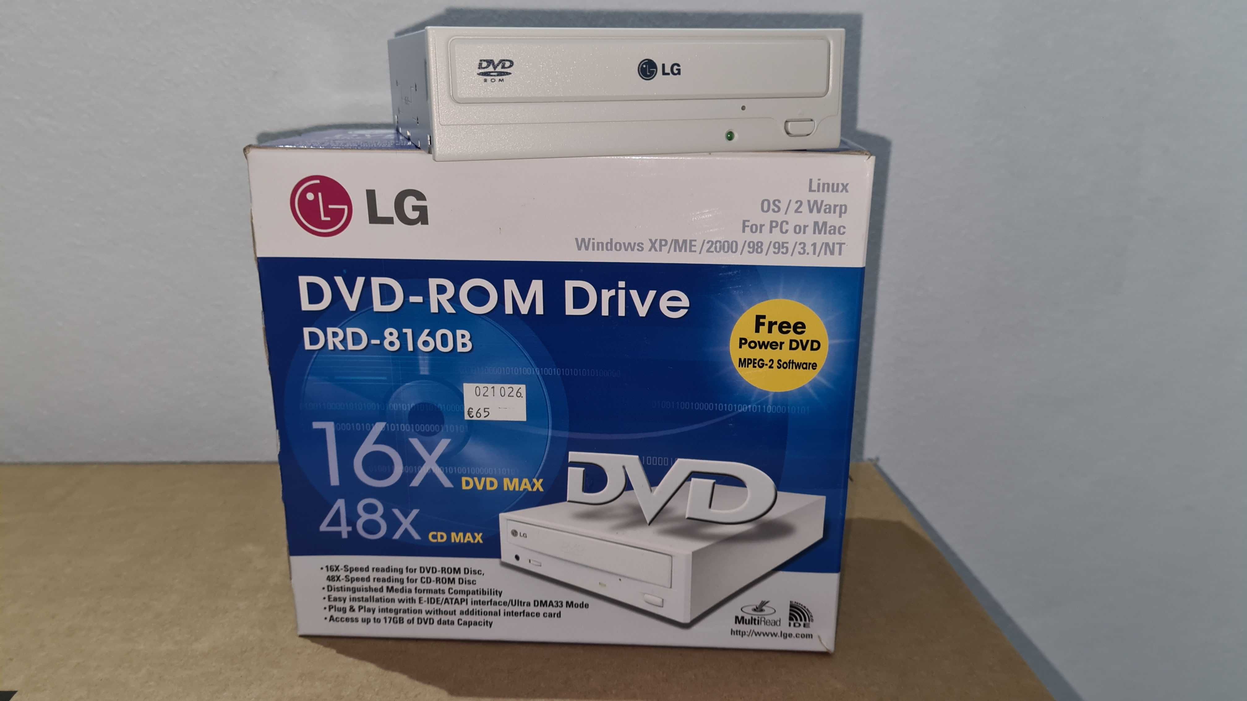 DVD ROM Drive LG DRD-8160B