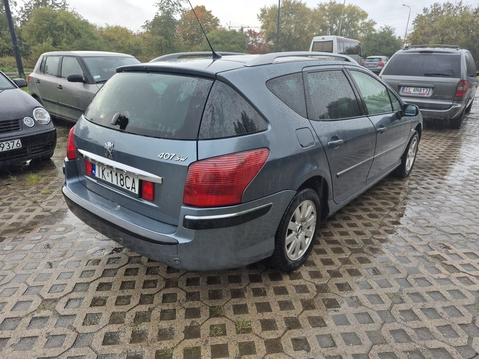 Peugeot 407 SW 2.0 HDI, 2004 r. Długie opłaty