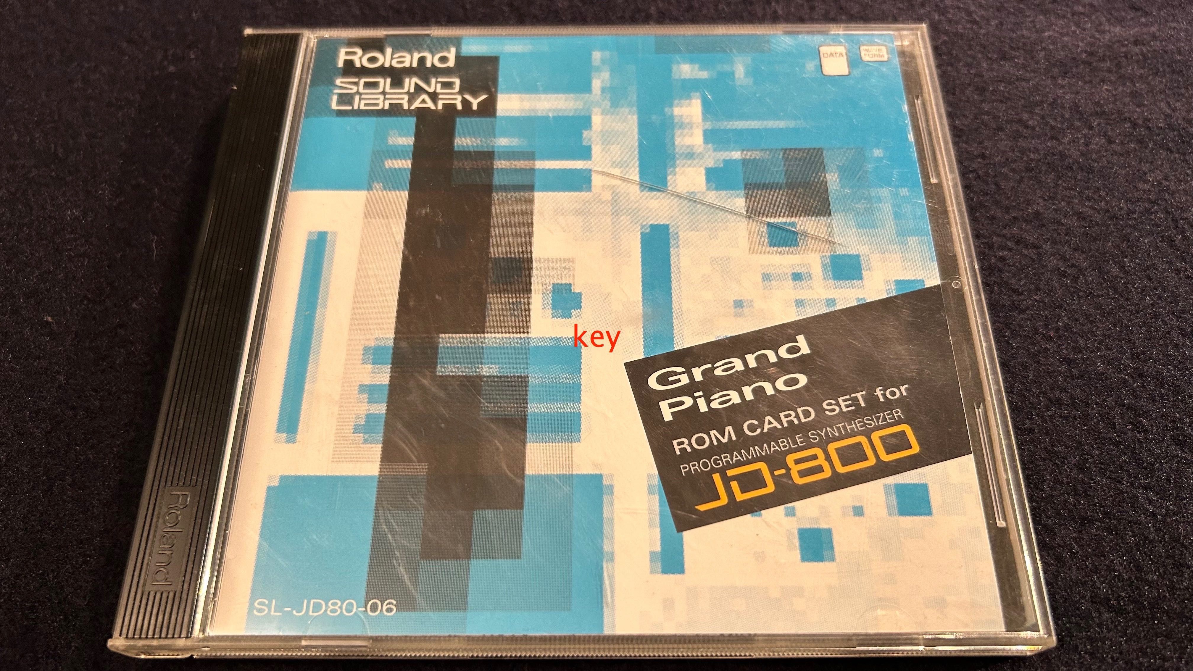 Roland SL-JD80-06-PN-JD80-06 - Grand Piano