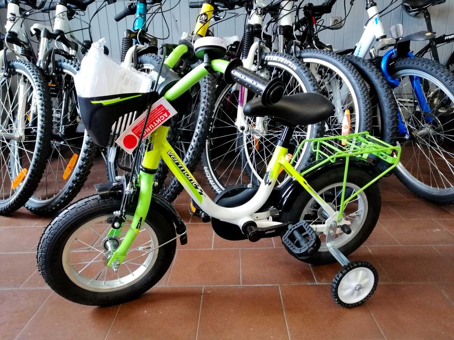 PIĘKNY VERMONT RACE BOYS Dziecięcy Koła 12" Koszyk Kółka boczne
