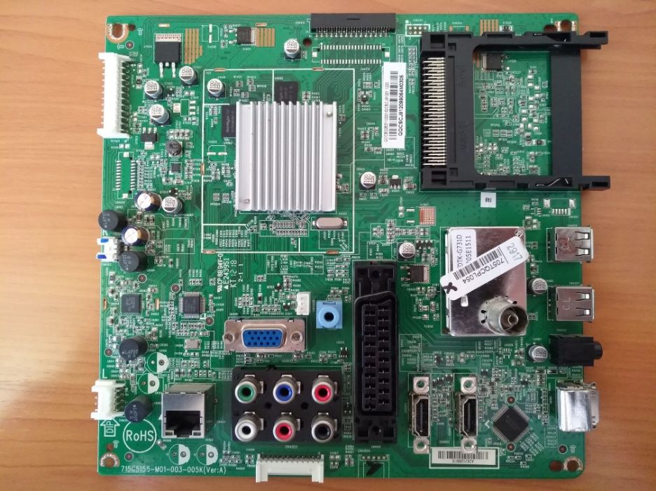 Várias main boards para tv