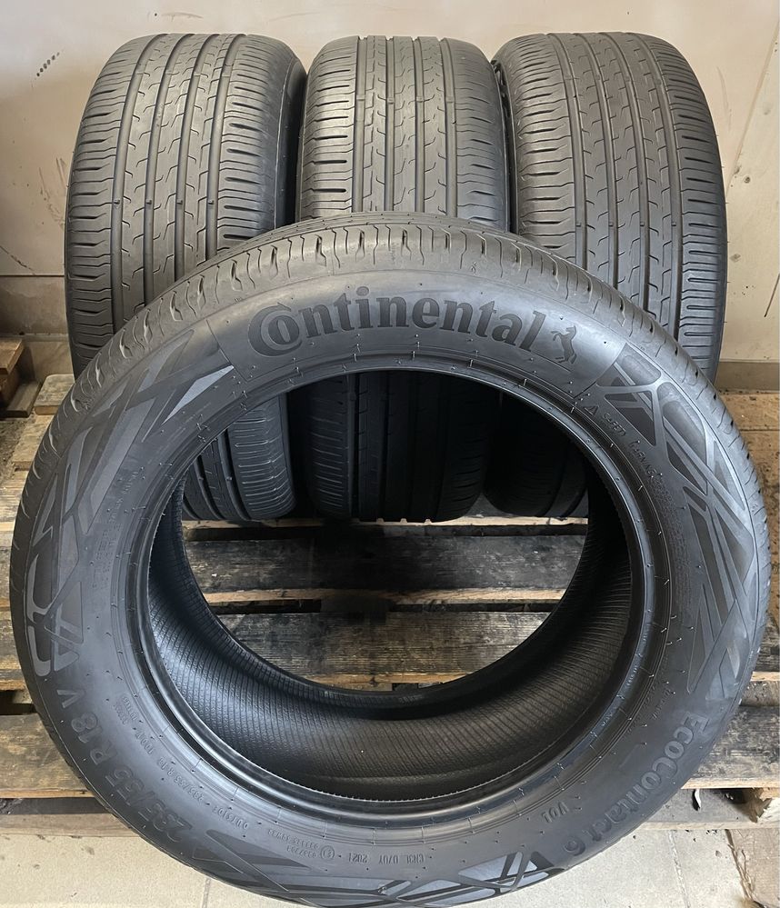 4x CONTINENTAL Eco Contact 6 235/55 R18 letnie