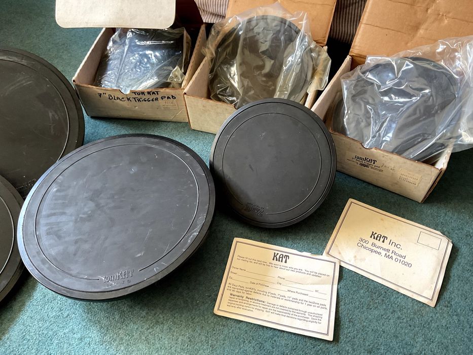 TomKAT Pads para Bateria Electrónica feitos pela Dauz