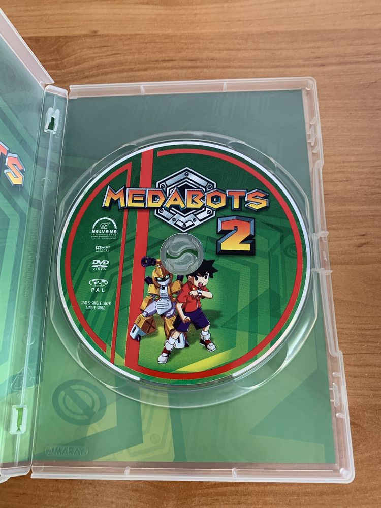 Medabots DVD 2, 3 e 4