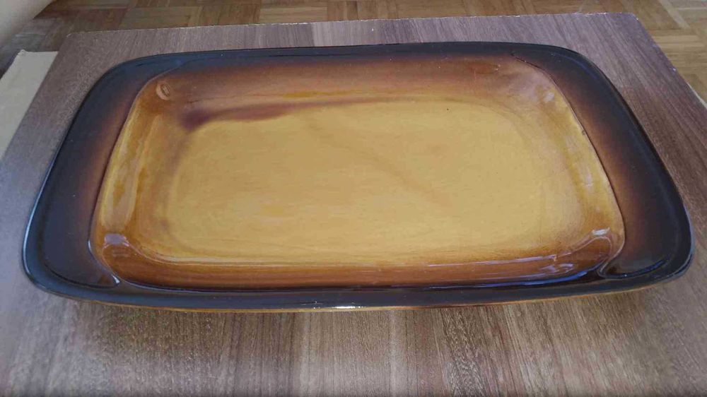 Zestaw talerzy ceramicznych miski obiadowe deserowe taca Tułowice prl