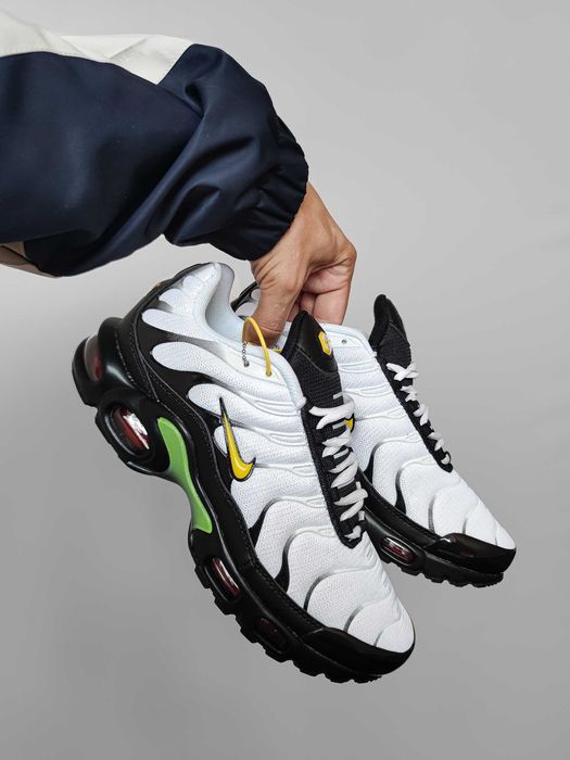 !SALE! Nike Air Max TN Plus White Black 36 37 38 39 40 41 42 43 44 45