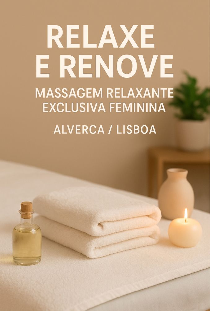 Massagem Relaxante – Relaxe e Renove