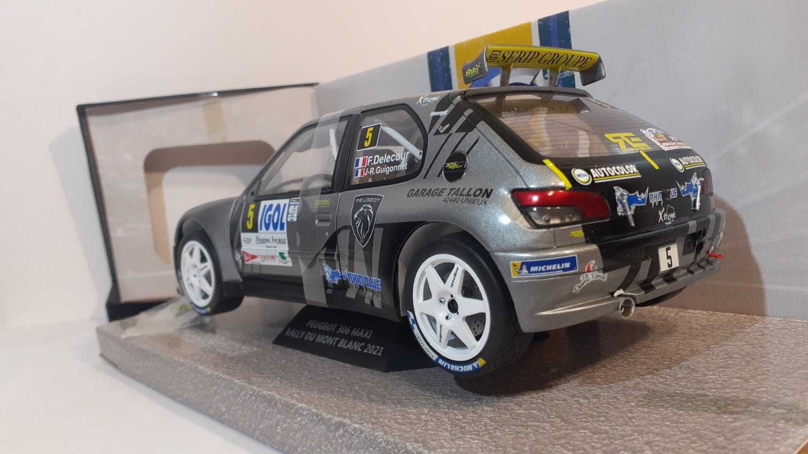 1/18 Peugeot 306 Maxi Rally Du Mont Blanc 2021 cz - Solido