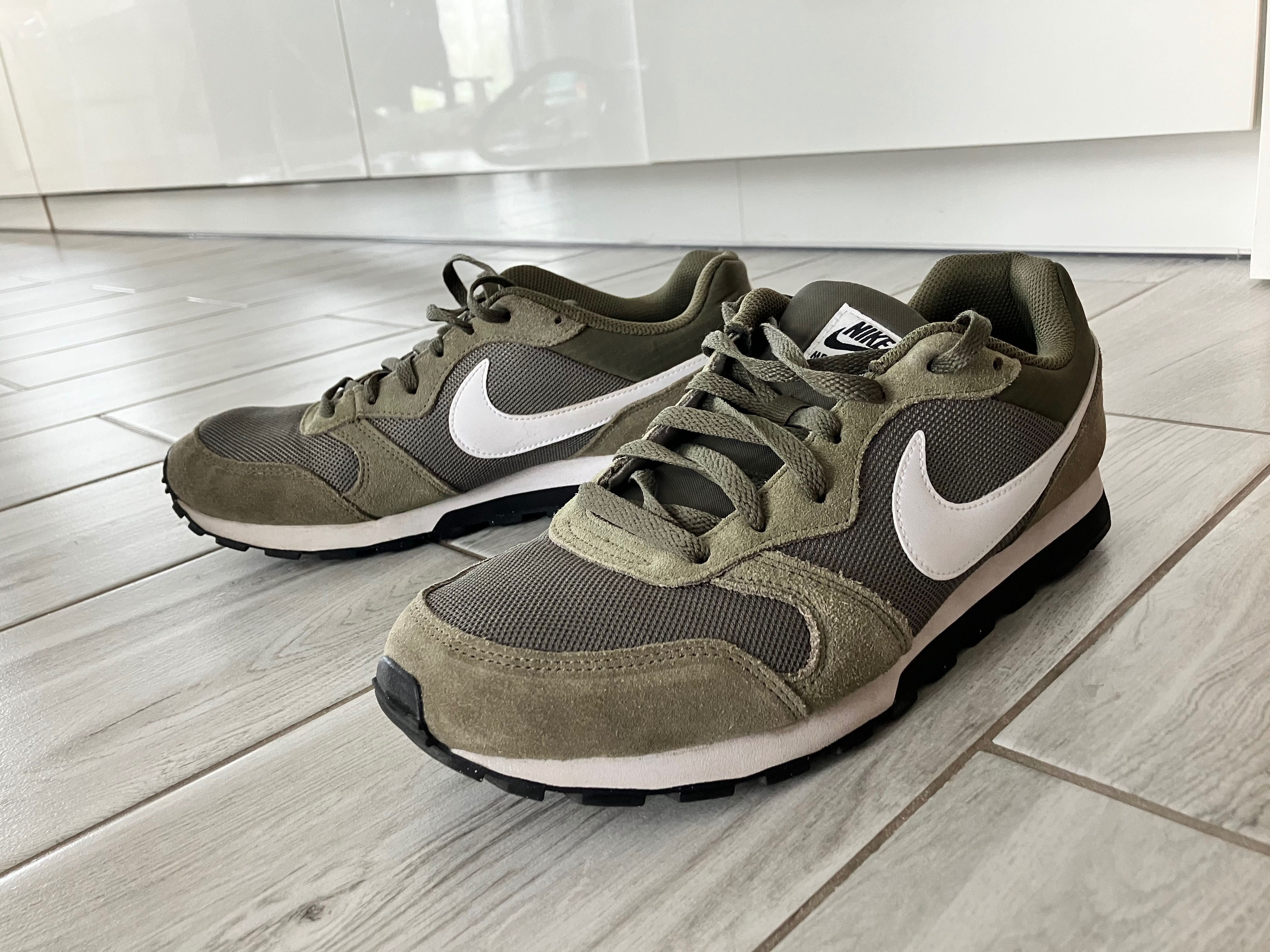 Buty Nike md runner 2 zielone męskie