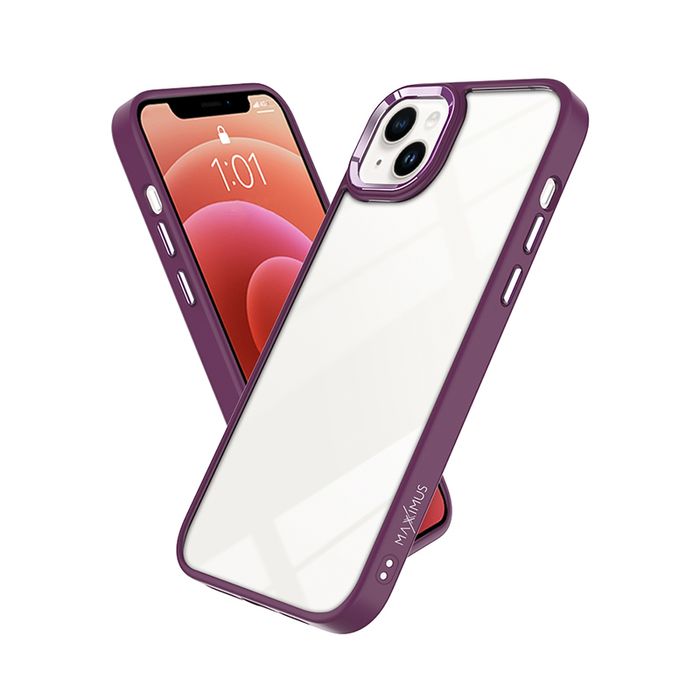 Etui do iPhone 13 Pro MX Glossy Case Obudowa Hybrydowa Czerwona