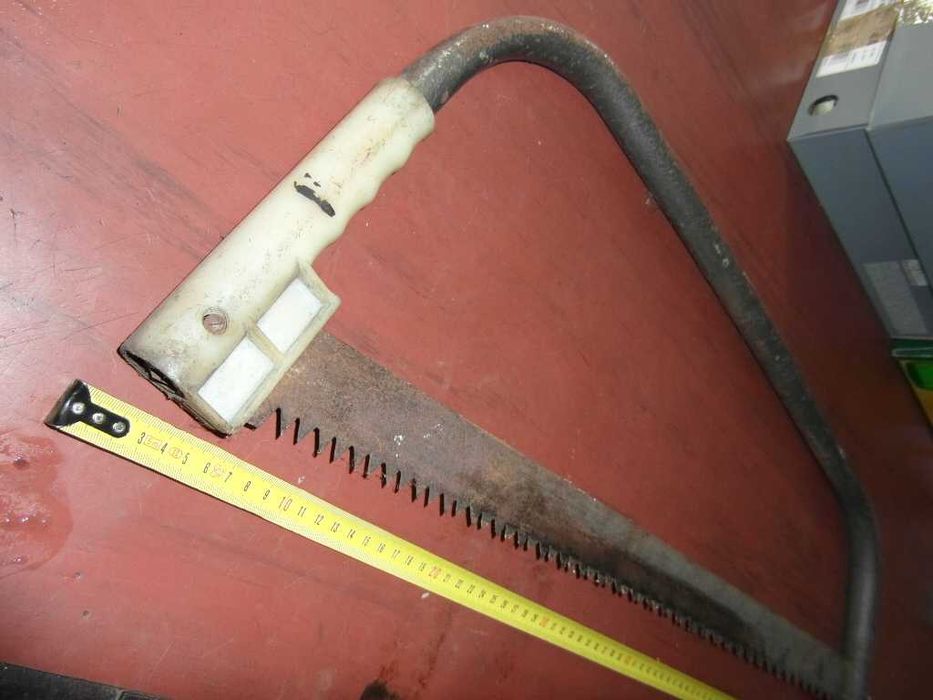 Piła ręczna stara _Retro piła PRL _do ozdoby kolekcji  lub naostrzenia