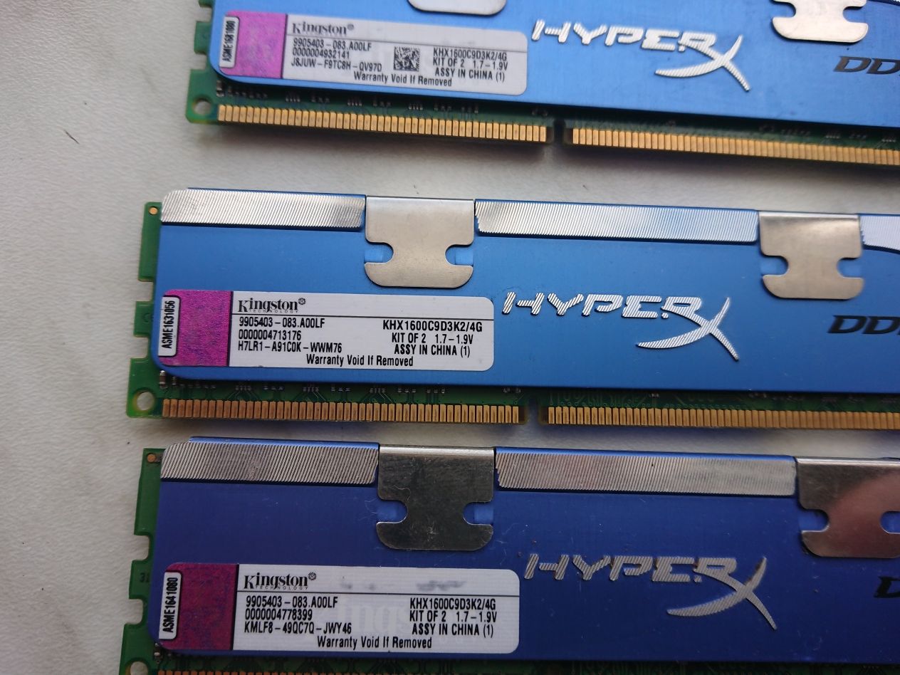 Ddr 3 2 gb 1333/1600/1866