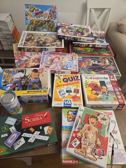 Gry i puzzle dla dzieci 3-10 lat