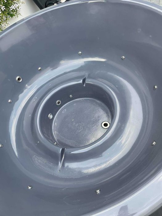 GORĄCA BANIA Ruska Bania Ogrodowa Jacuzzi HOT TUB - piec zewnętrzny