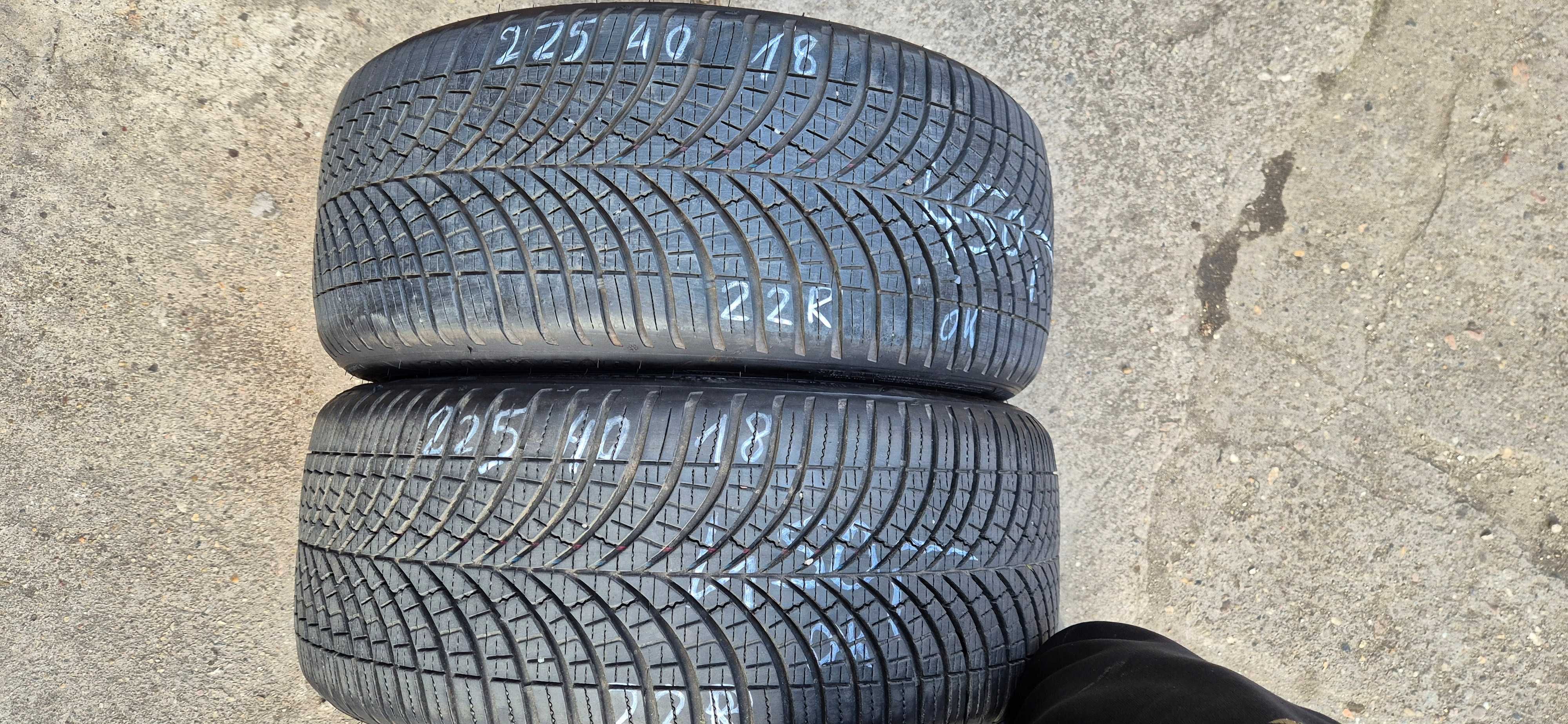 2szt opony całoroczne Goodyear _ 225/40/18