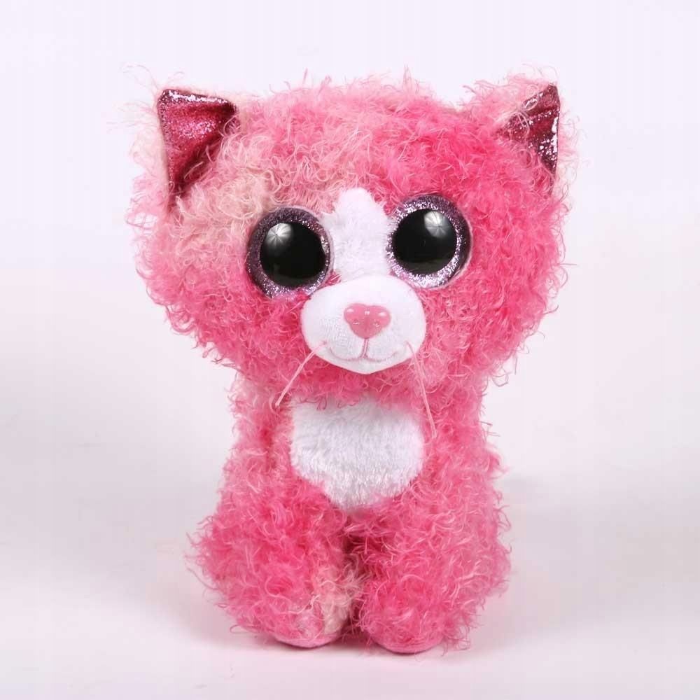 Beanie Boos Reagan - Różowy Kot 25 Cm, Ty