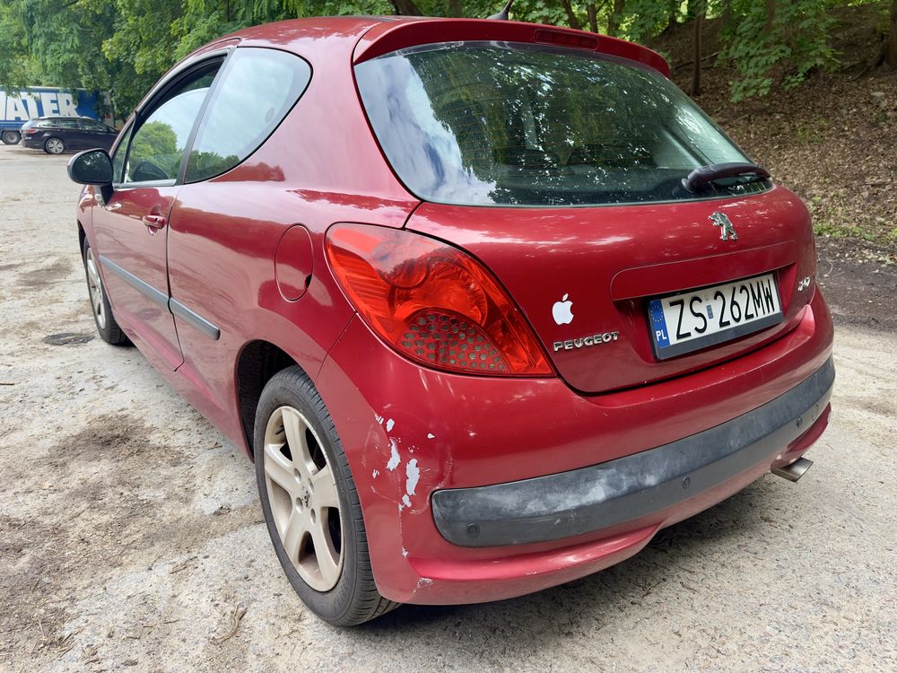 Peugeot 207 1.6 hdi 90KM 2006 diesel bez przeglądu wazne OC