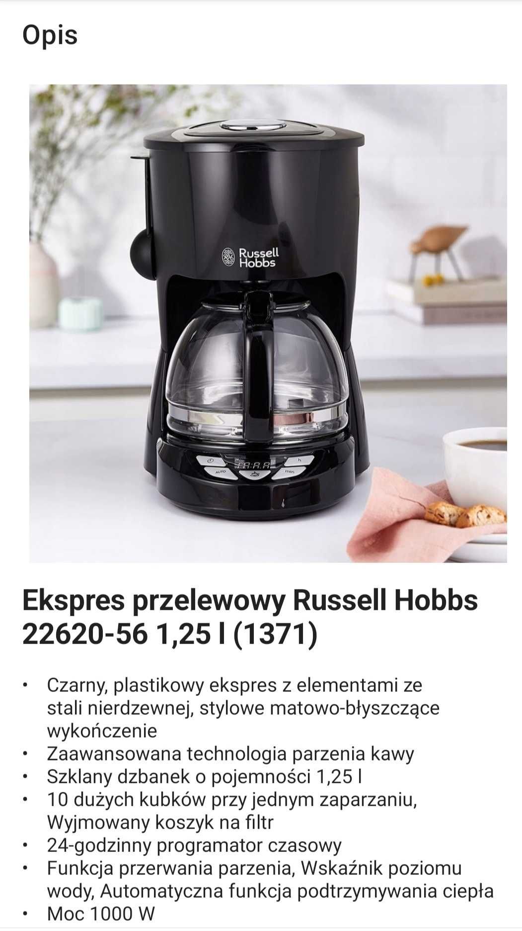 Ekspres do kawy nowy