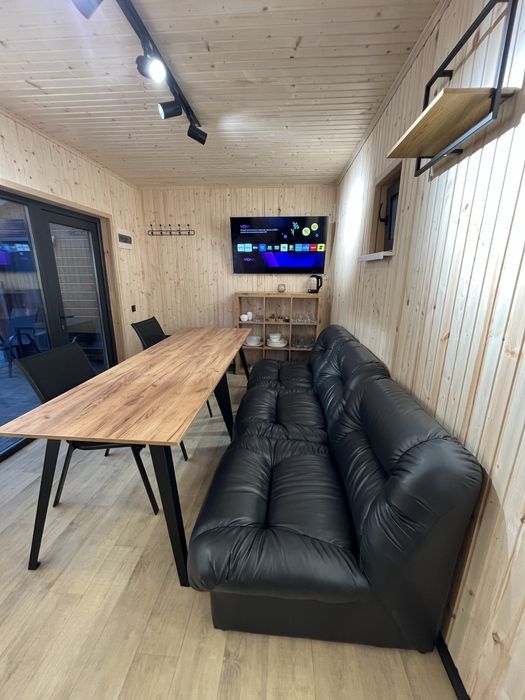 Баня, чан, будиночки для відпочинку, рибалка.