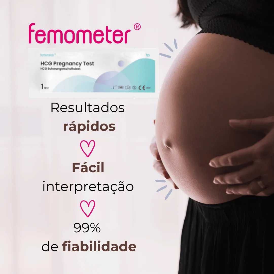 10 Testes de Gravidez (Marca Femometer) Portes Grátis