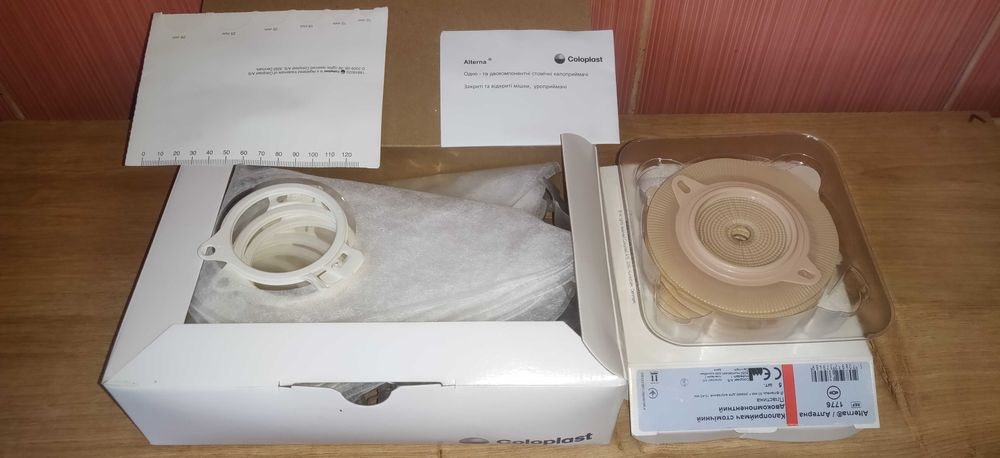 Мешок уростомный Coloplast 1758 Alterna пластина 1776