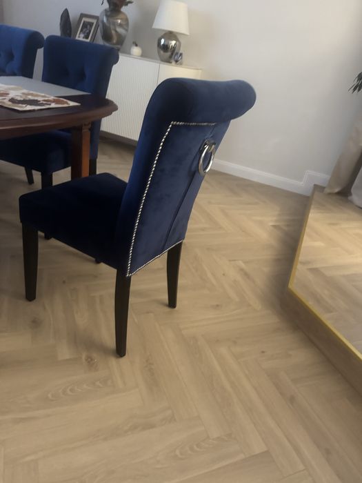 Krzeslo chesterfield,glamour,,kołatka