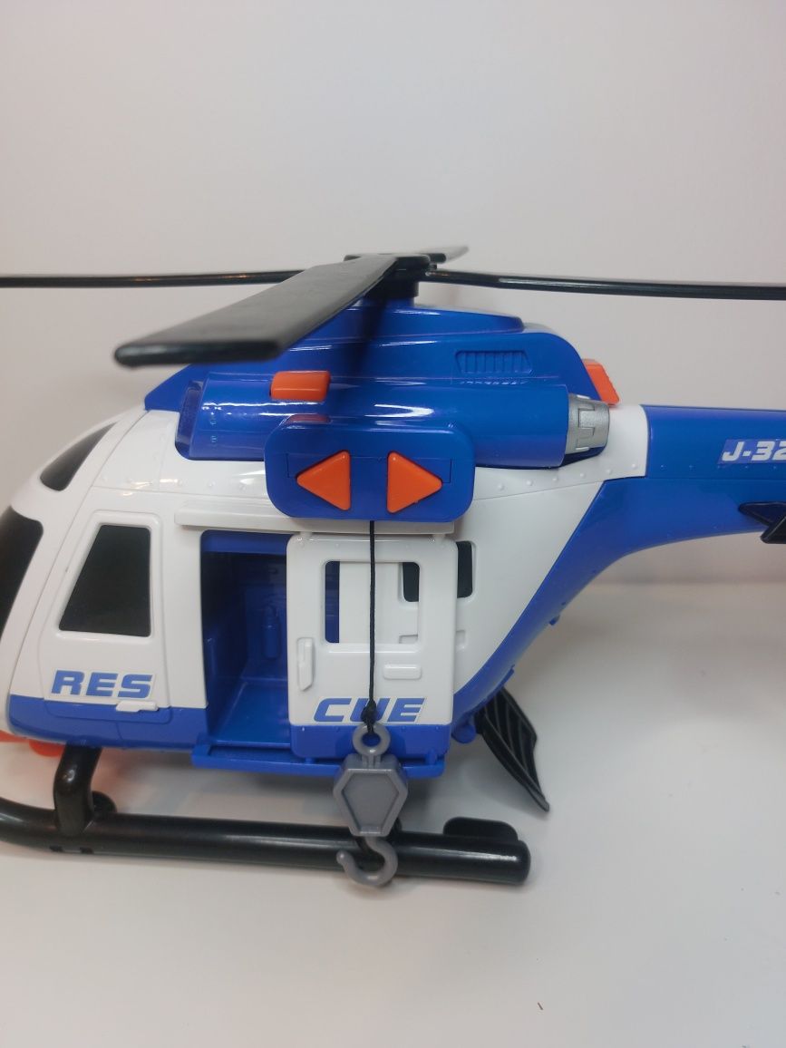 Helikopter flota miejska pojazd z dźwiękiem i ruchomym śmigłem